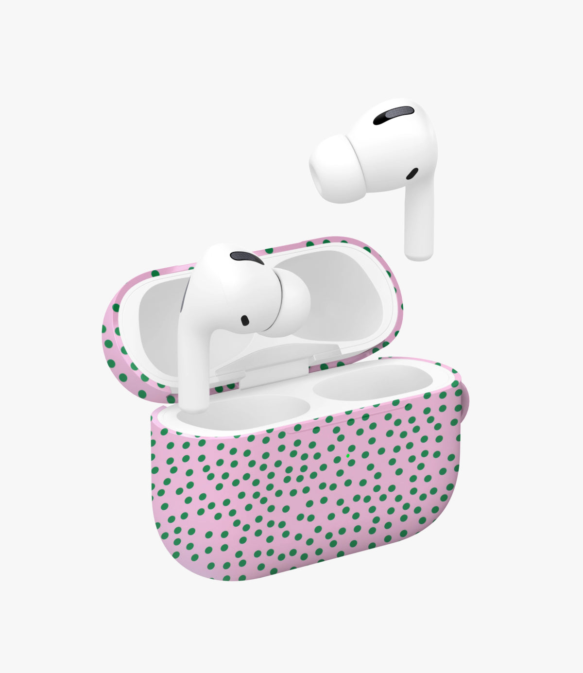 Minty Confetti Glossy Airpod Case