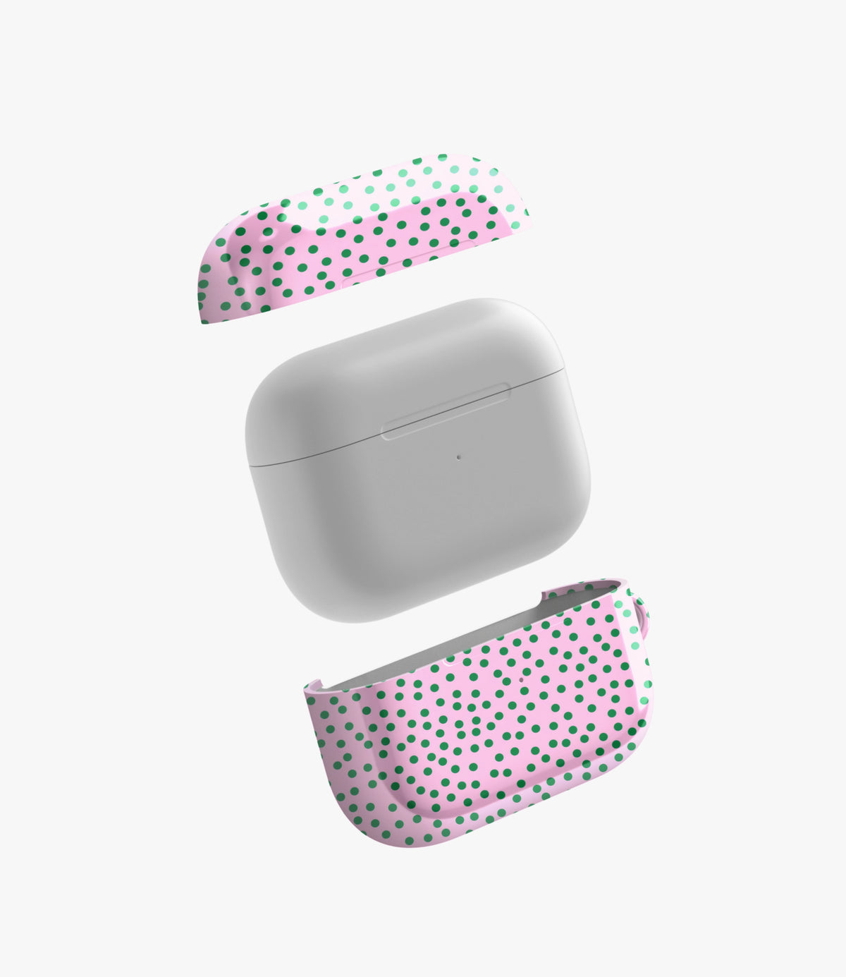 Minty Confetti Glossy Airpod Case