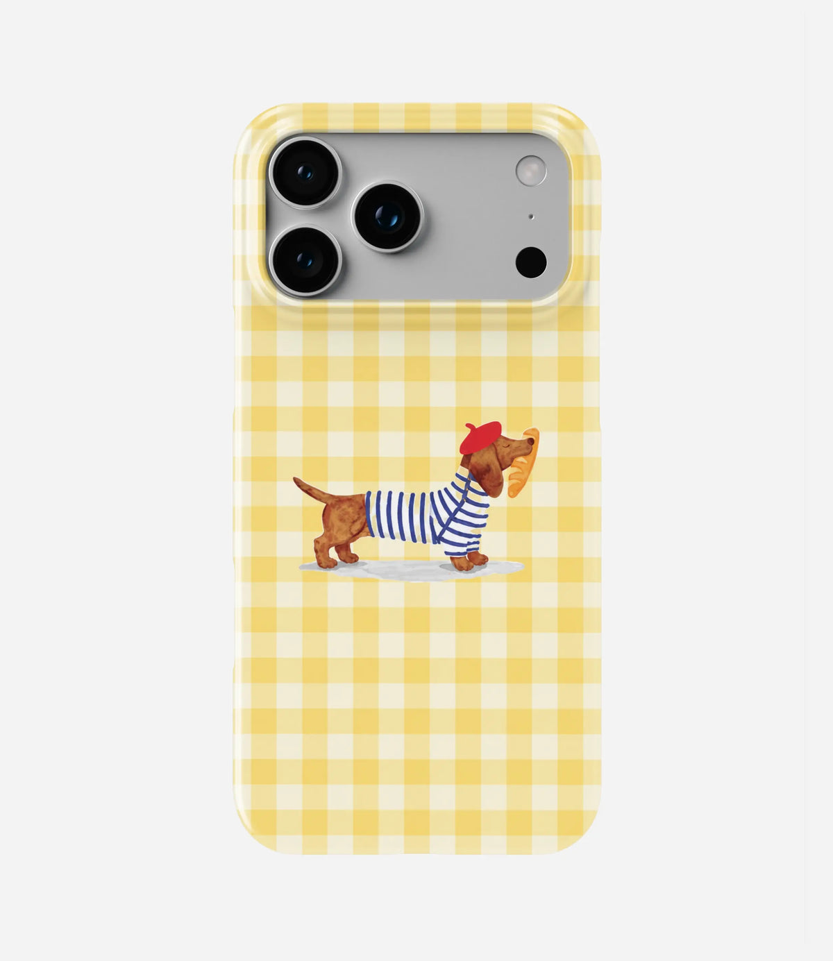 Bonjour Baguette Pup SnapFit Matte Case