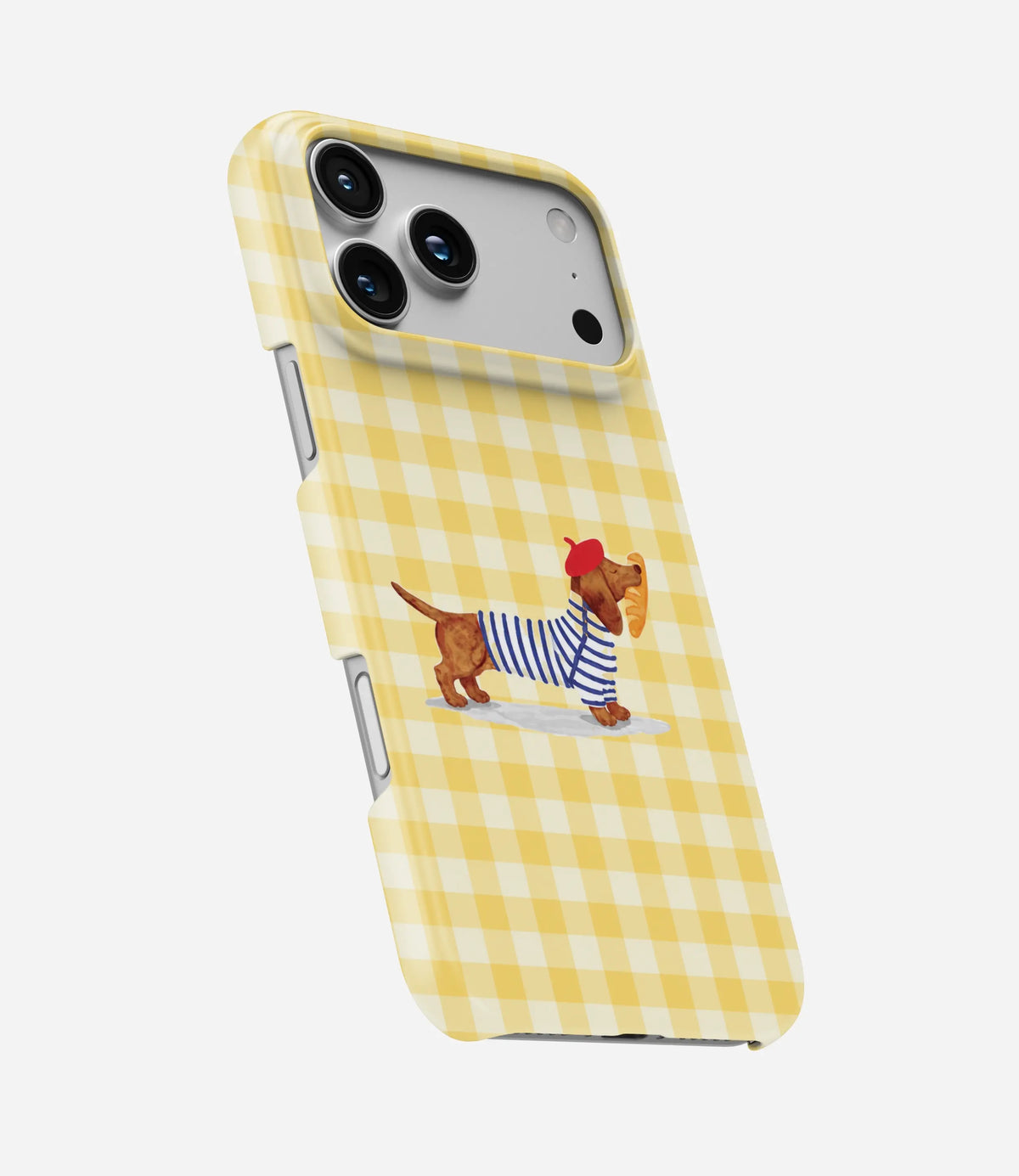 Bonjour Baguette Pup SnapFit Matte Case