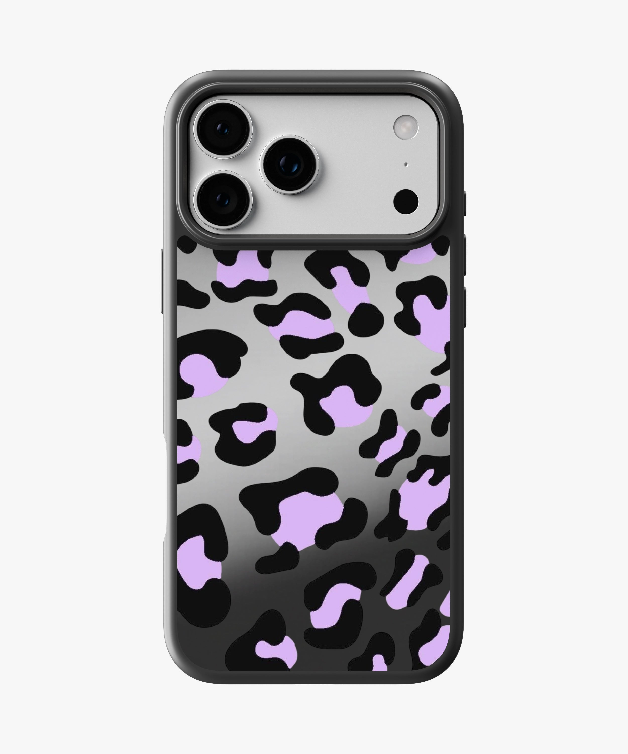 Lavender Wildcat Luxe Mirror Phone Case