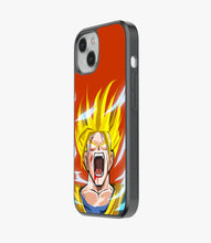 Load image into Gallery viewer, Orange Goku Beast Mode Glass Phone Case