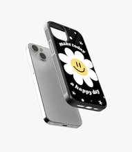 Load image into Gallery viewer, Make Today A Happy Day Glass Case