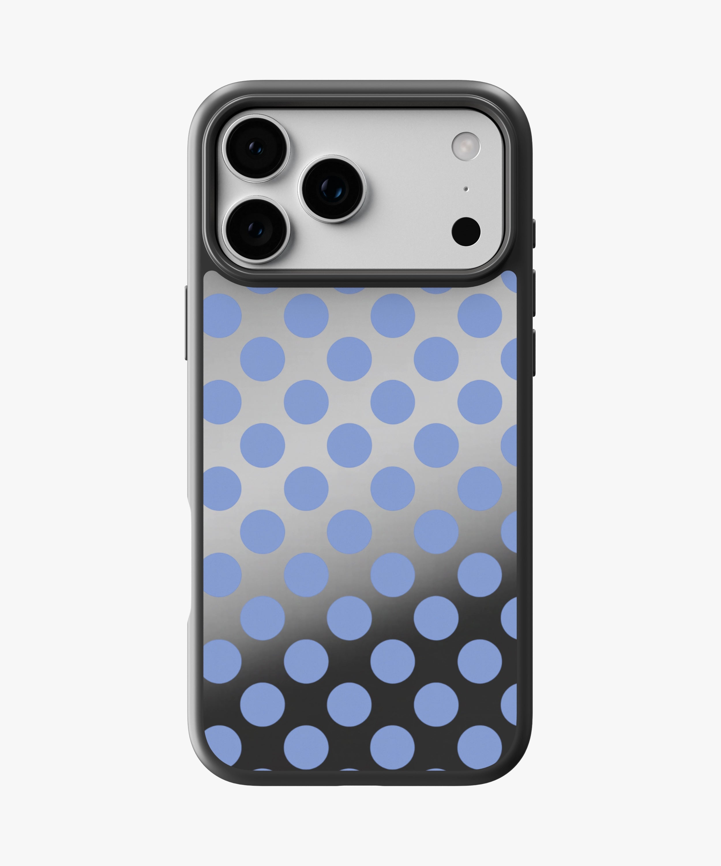 Blueberry Polka Pop Luxe Mirror Phone Case