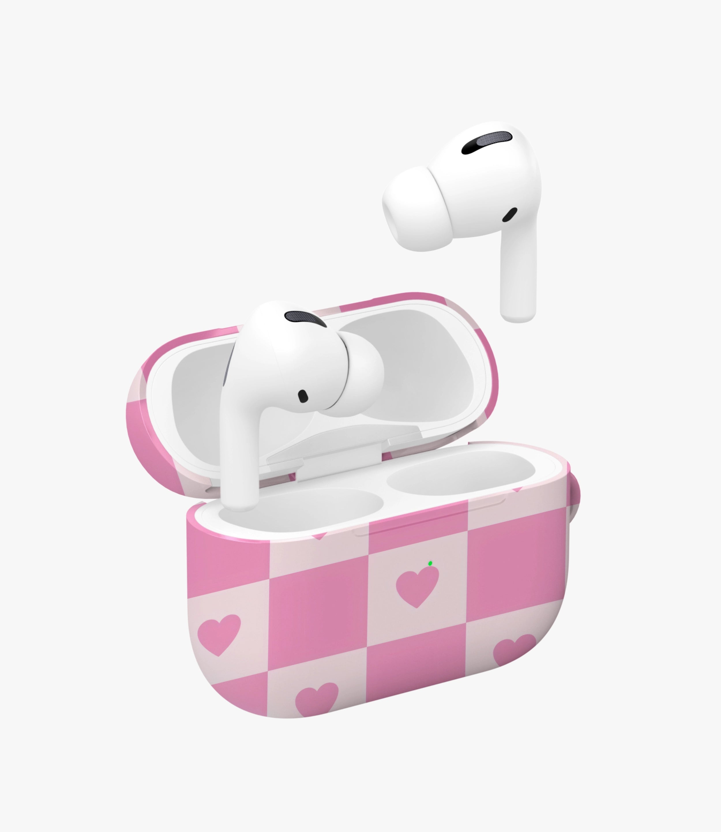 Love Check Glossy Airpod Case