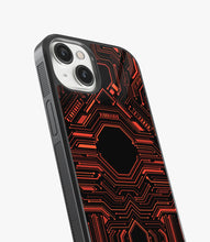 Load image into Gallery viewer, Abstract Futuristic Pattern Glass Case