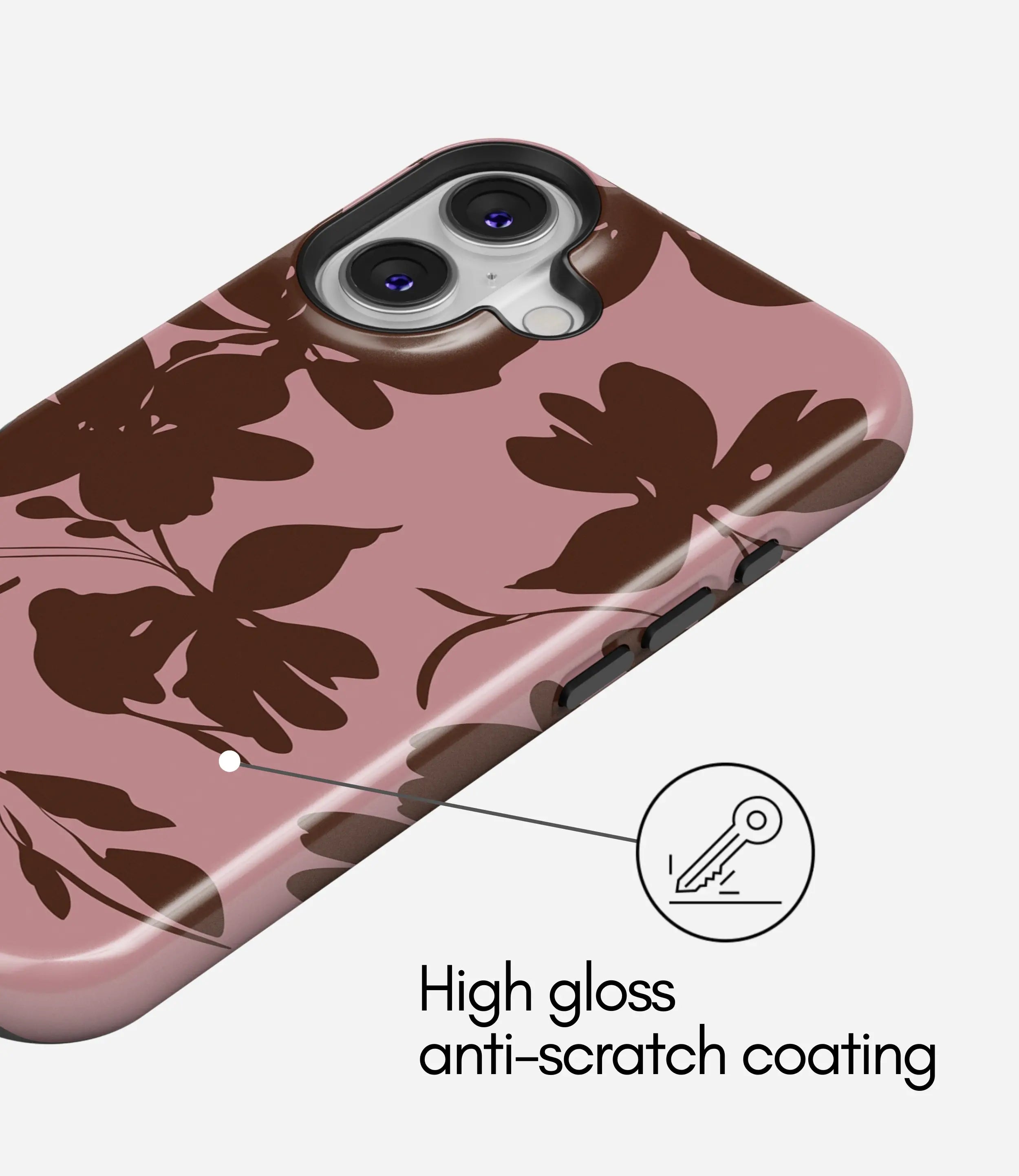 Cocoa Petal Glossy Armoured Case