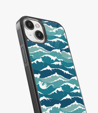Load image into Gallery viewer, Cat Waves Pattern Glass Case