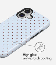 Load image into Gallery viewer, Blueberry Cocoa Dots Glossy Armoured Case