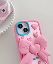 Load image into Gallery viewer, Pastel Cute Bow Soft Silicone Phone Case