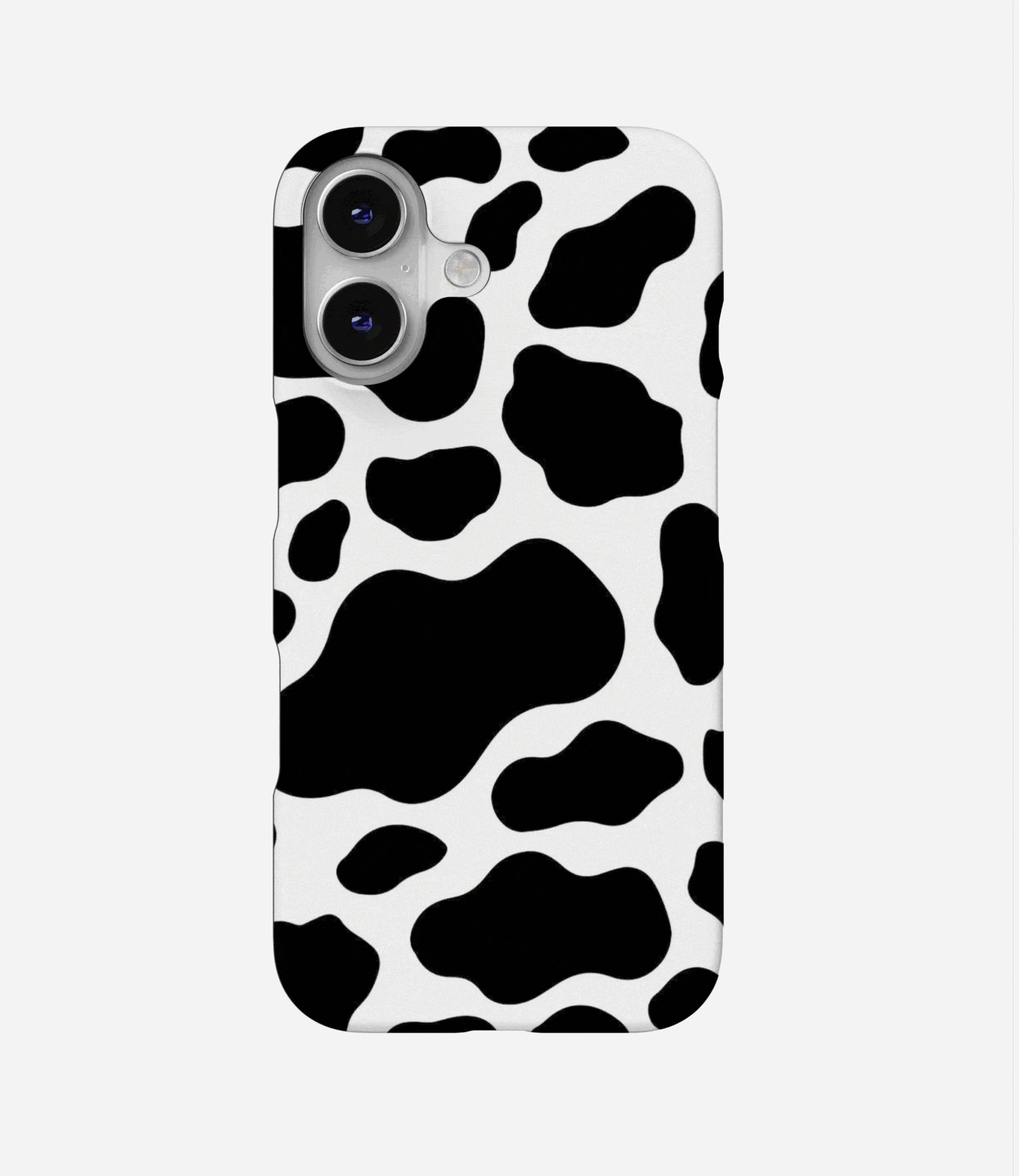 Y2k Cow Print Matte Case
