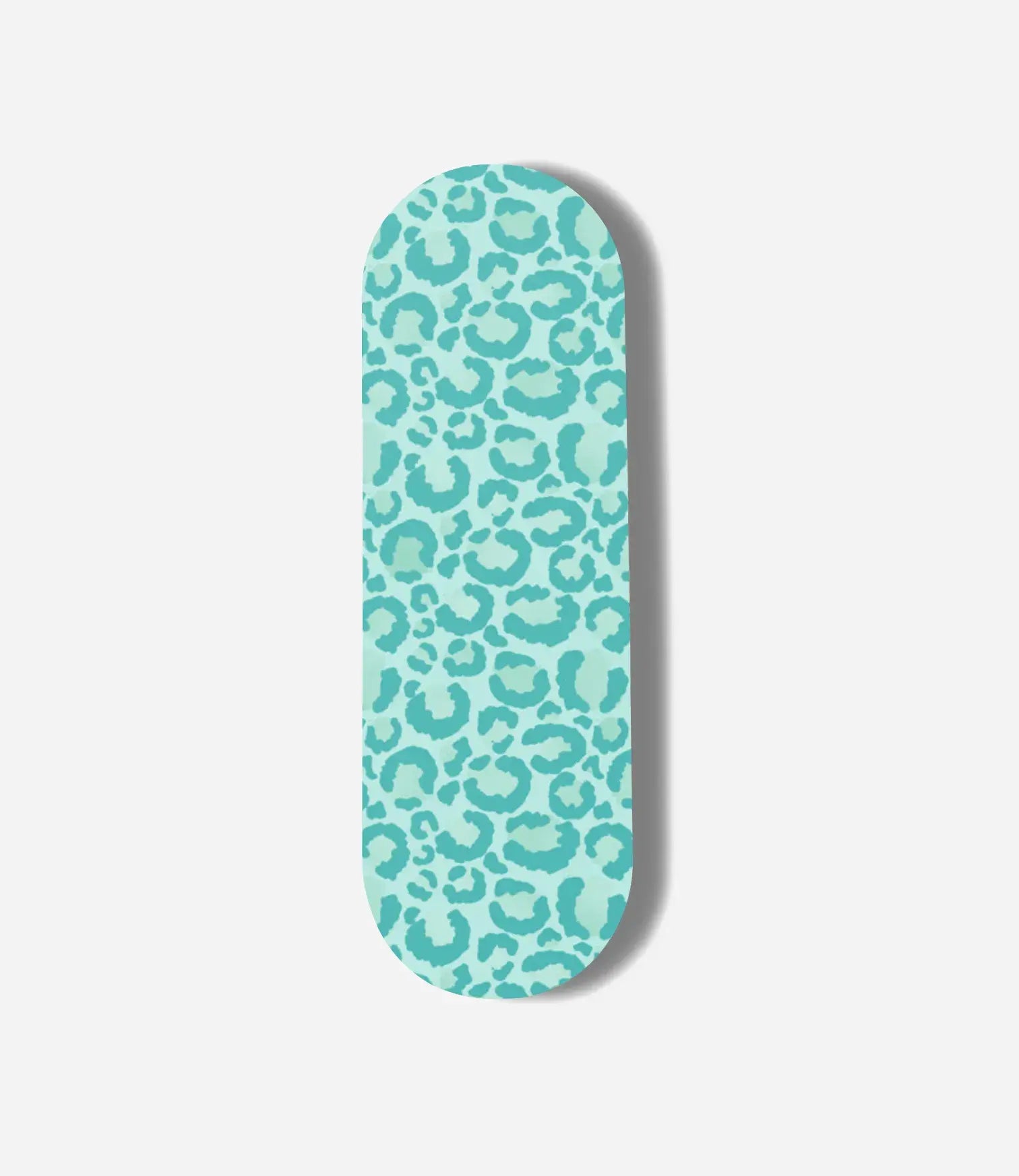 Aqua Leopard Print Pop Slider