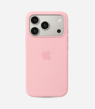 Load image into Gallery viewer, Solid Pink Soft Silicone iPhone Case