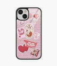 Load image into Gallery viewer, Be My Valentine Glass Phone Case