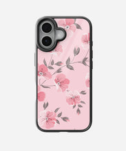 Load image into Gallery viewer, Blooming Pink Floral Glass Case