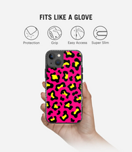 Load image into Gallery viewer, Bright Pink Leopard Y2K Stride 2.0 Phone Case
