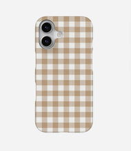 Load image into Gallery viewer, Cafe Check Hard Case