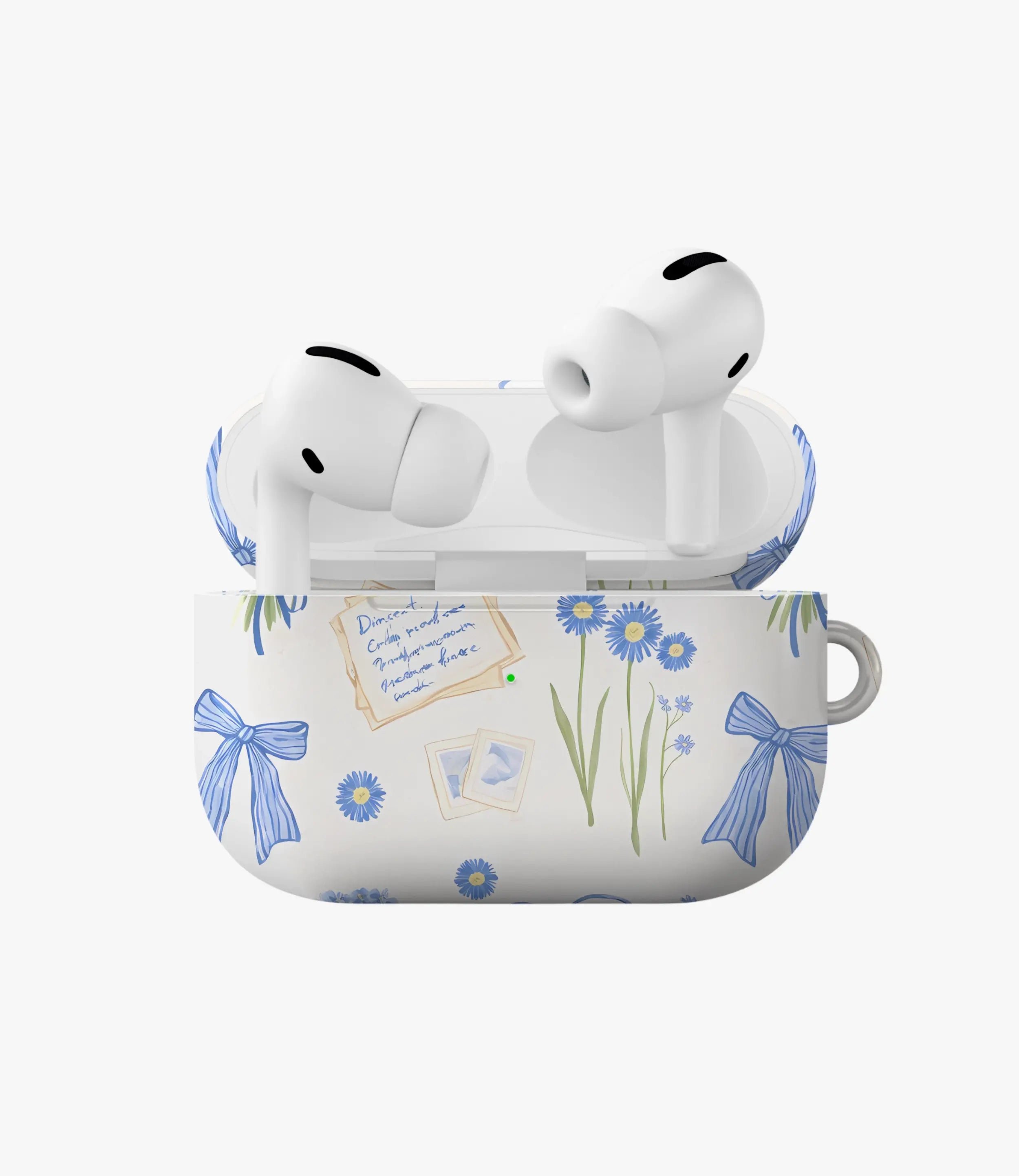Champagne & Bows Glossy Airpod Case