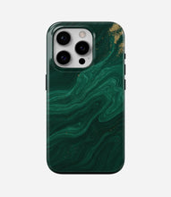 Load image into Gallery viewer, Enchanted Malachite Glossy Armoured Case