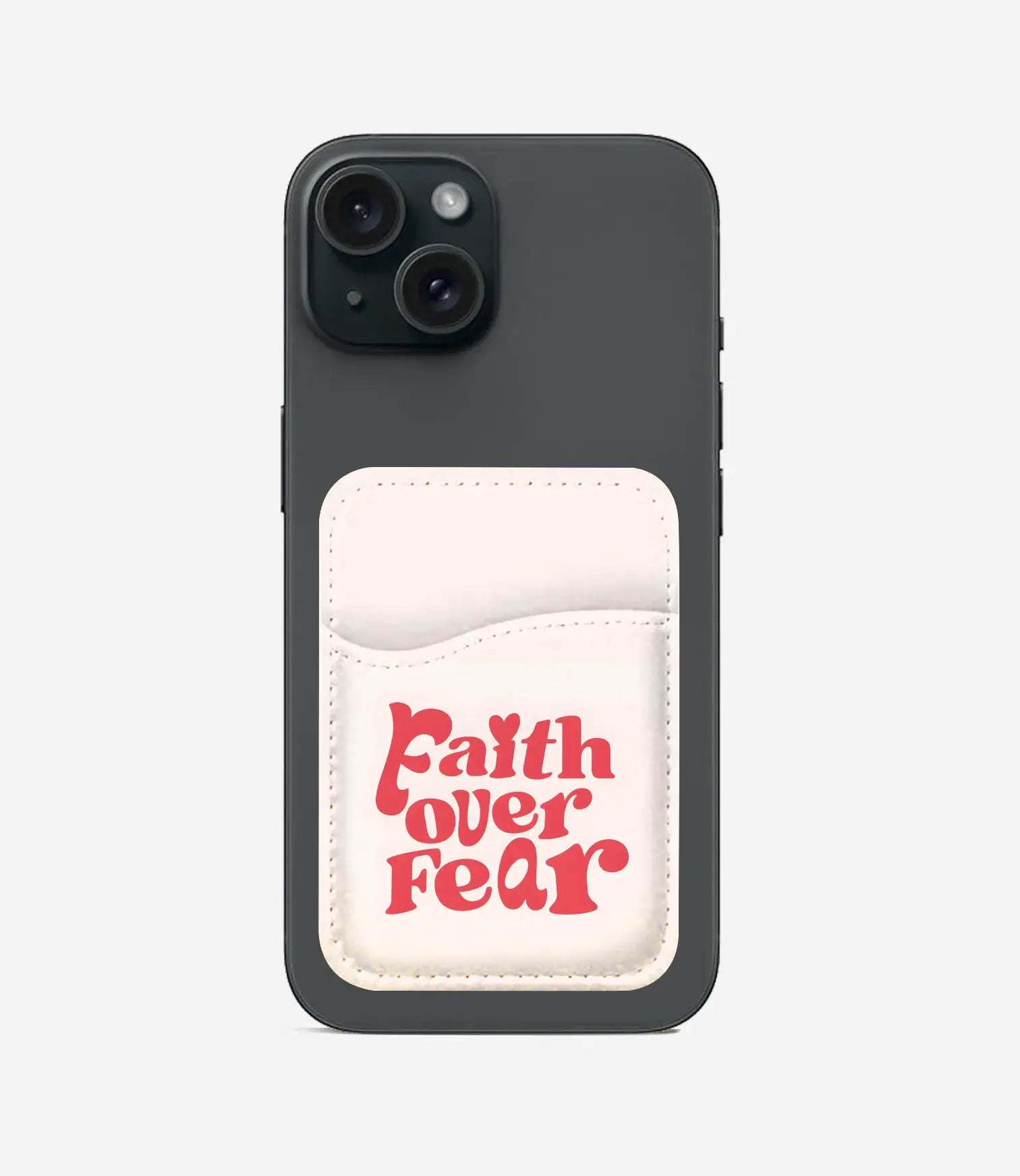 Face Over Fear Phone Wallet