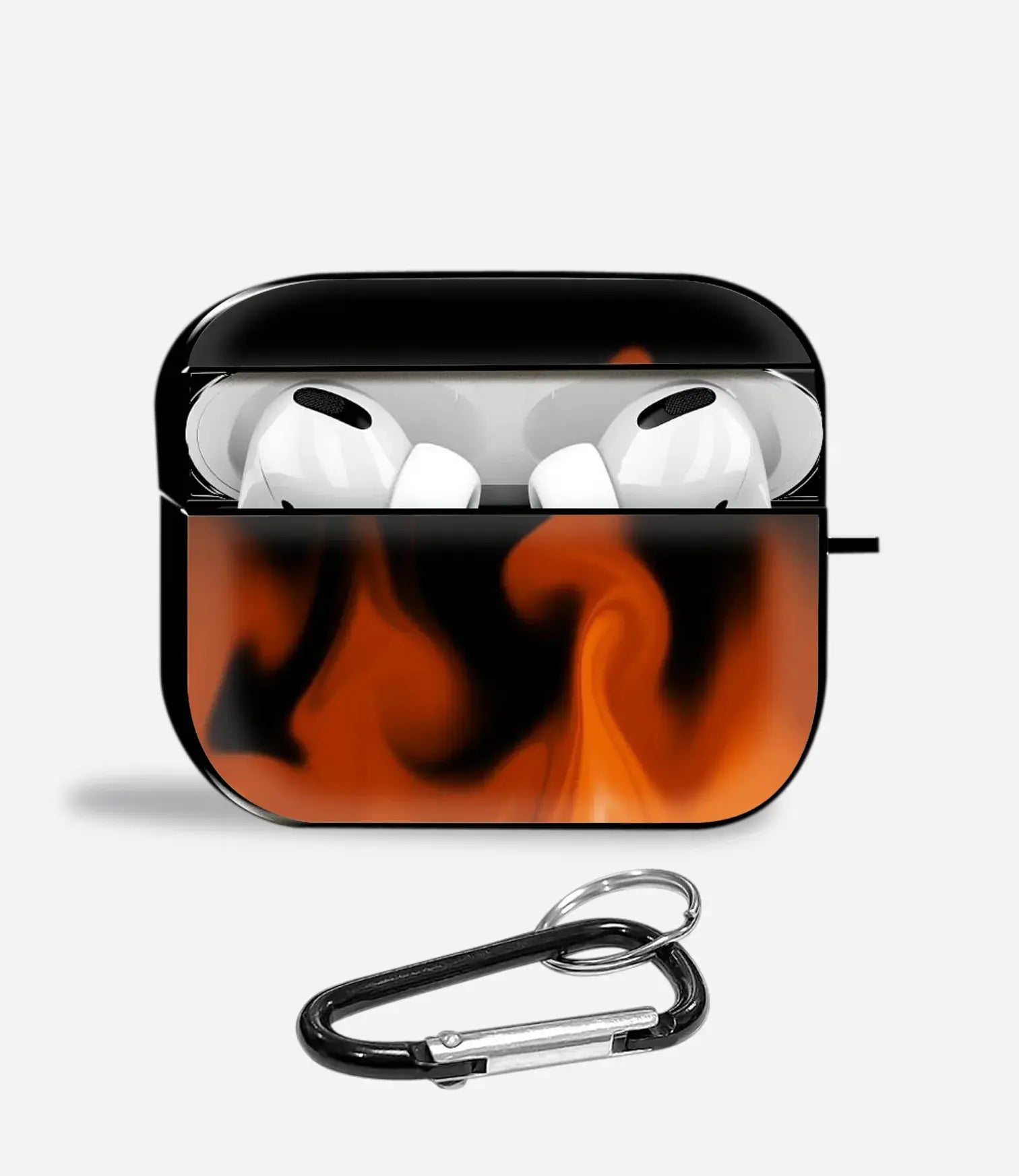 Flame Mode Aipods Glass Case