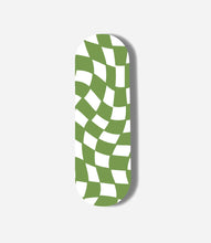 Load image into Gallery viewer, Forest Green Checkered Print Pop Slider