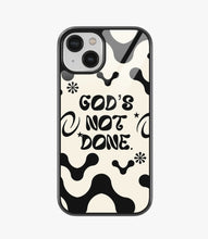 Load image into Gallery viewer, God's Not Done Glass Case