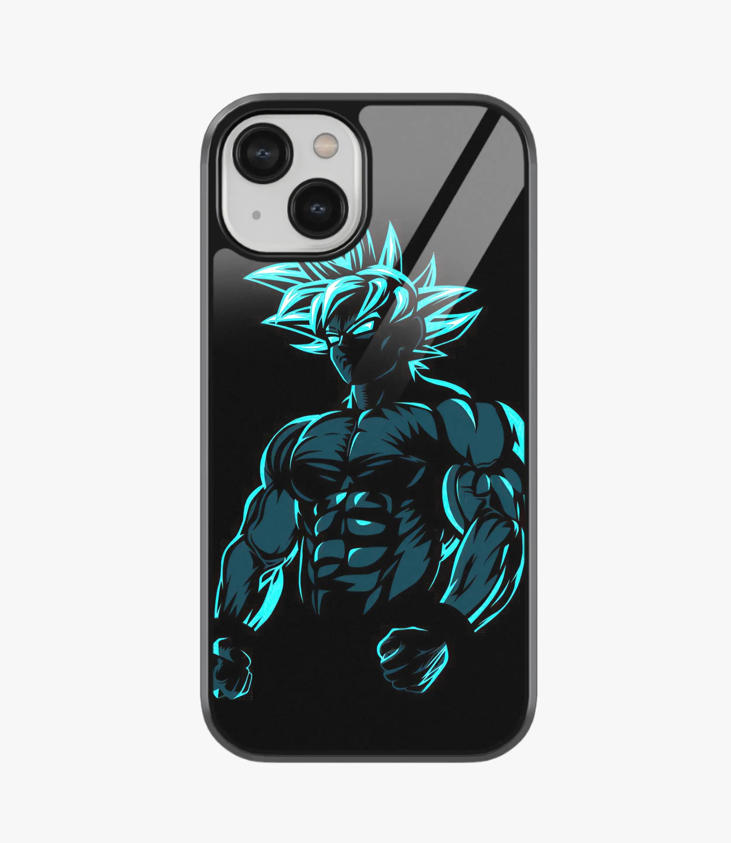 Goku Beast Glass Case for iPhone 14