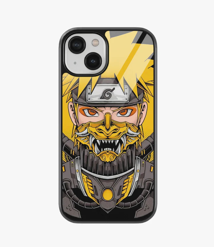 Hanya Mask Glass Case for iPhone 15