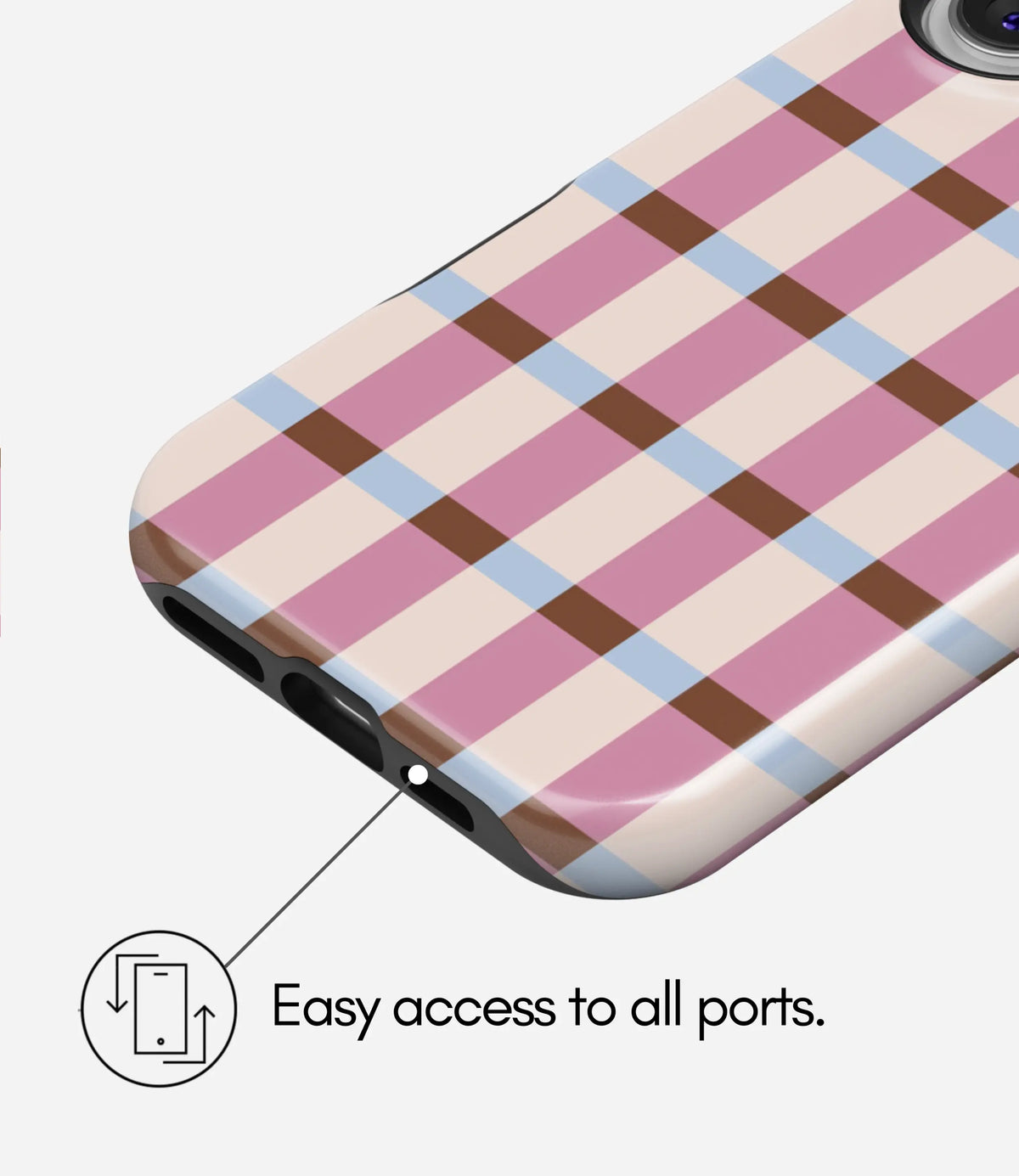 Cherry Dot Glossy Armoured Case