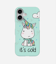 Load image into Gallery viewer, It's Cold Unicorn Case