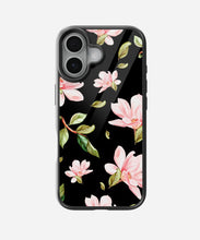 Load image into Gallery viewer, Midnight Magnolia Floral Glass Case
