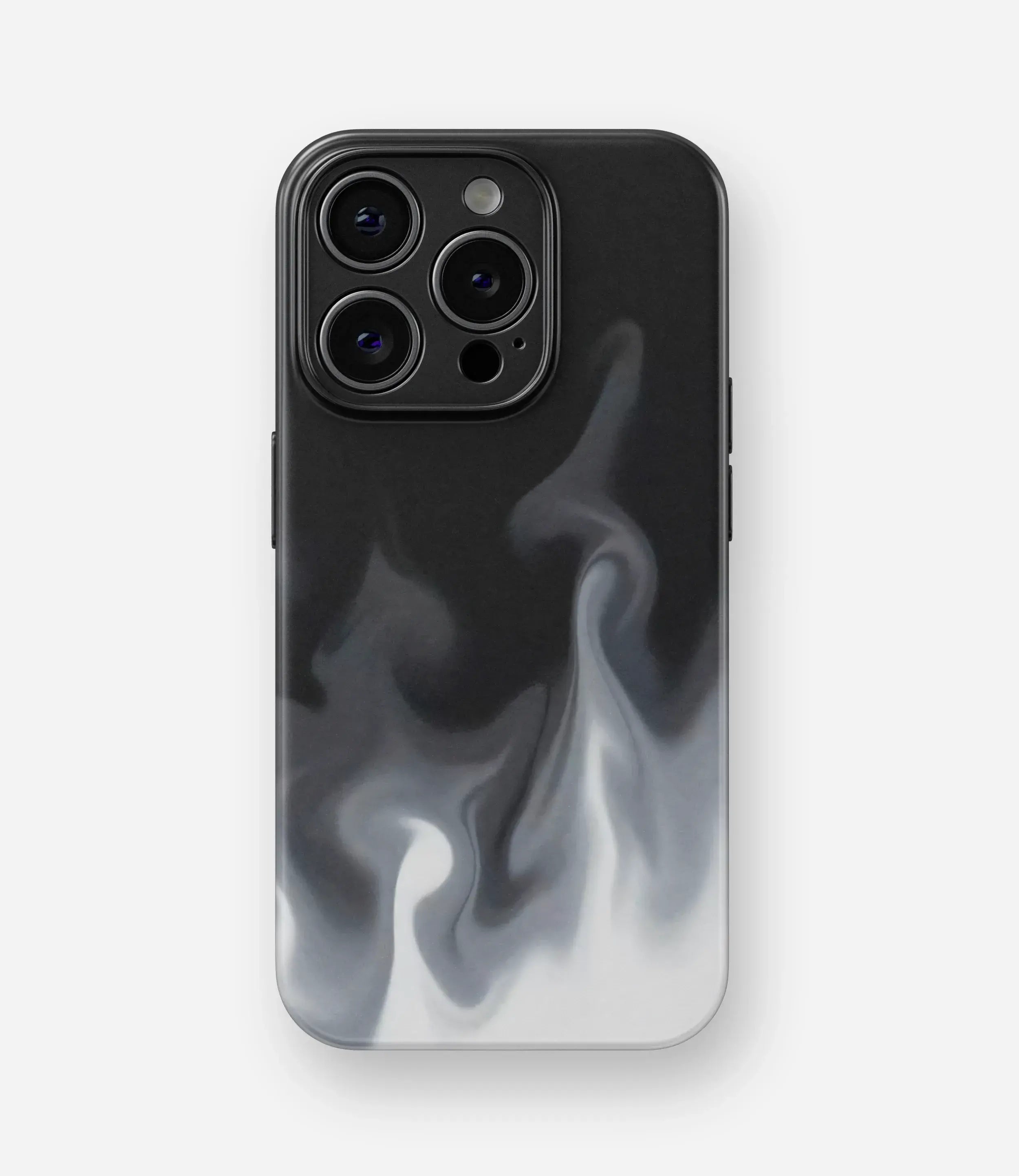 Monochrome Drift Glossy Hard Case