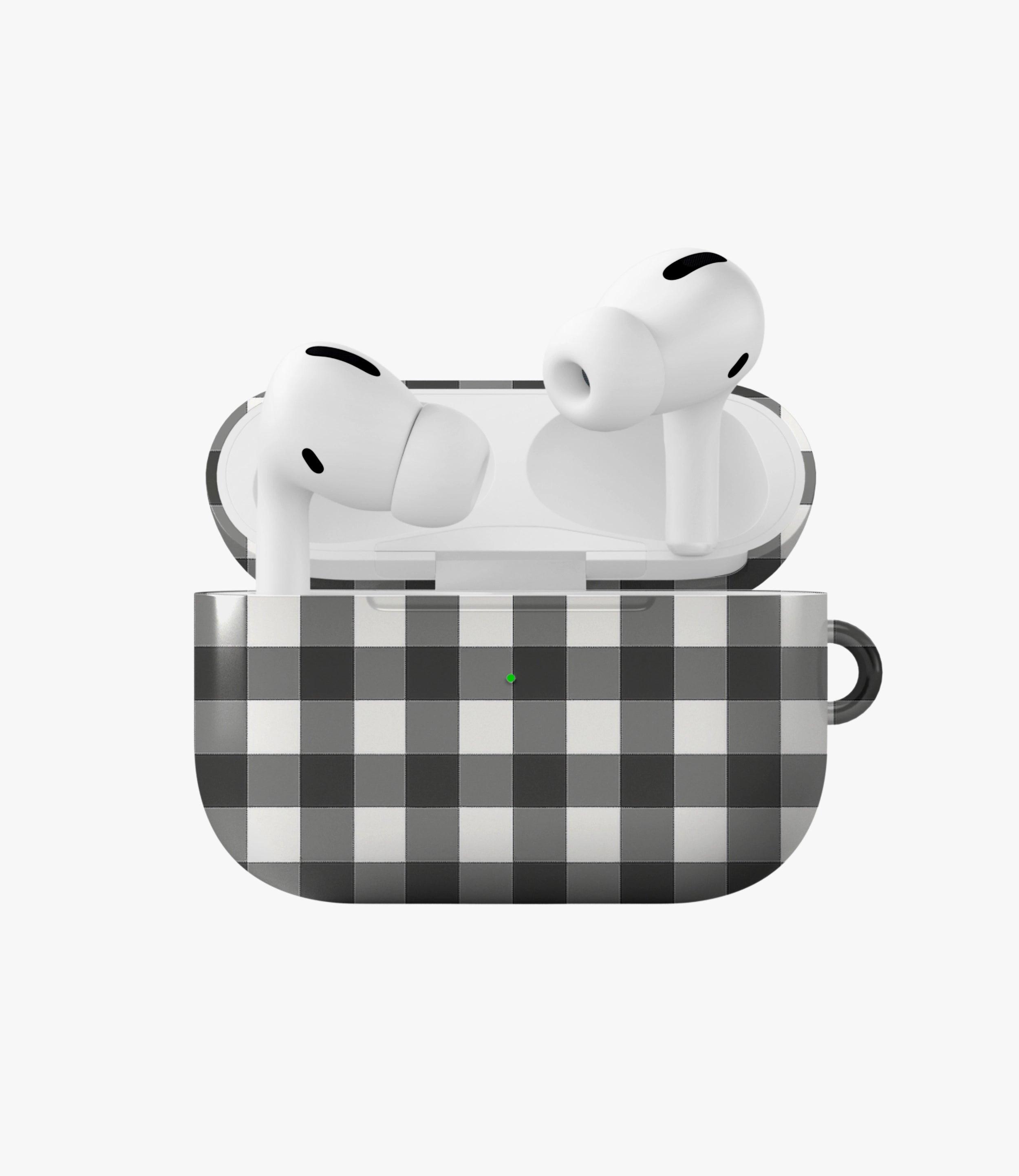 Monochrome Picnic Glossy Airpod Case