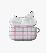 Load image into Gallery viewer, Pastel Dreamy Gingham Glossy Airpod Case