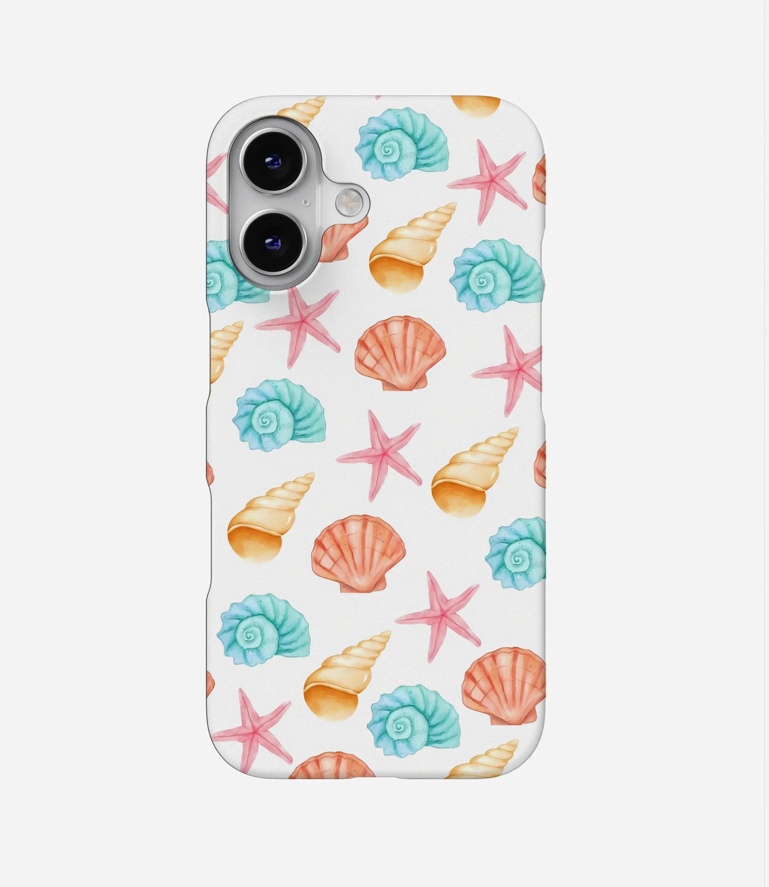 Pastel Seashell Paradise Hard Case