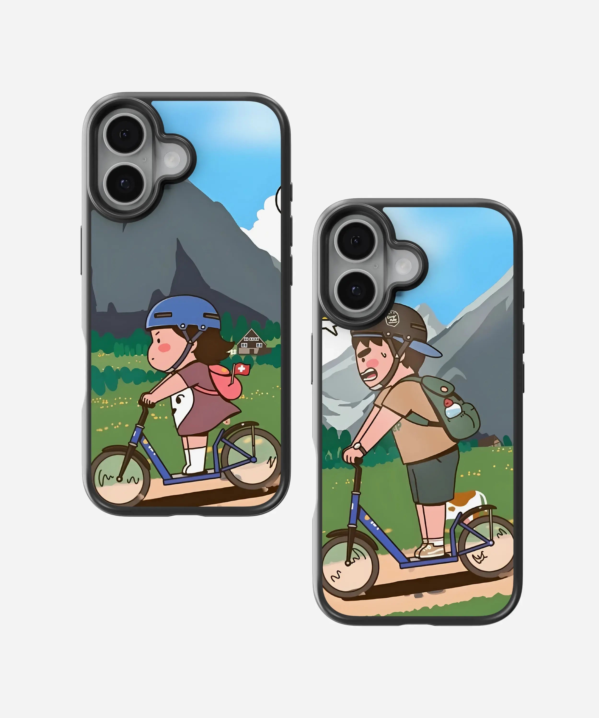 Pedal & Promise Couple Hybrid Matte Case
