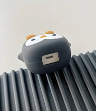 Load image into Gallery viewer, Black Pretty Penguin Charger Case & Cable Protector (18W/20W)