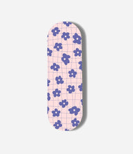 Load image into Gallery viewer, Purple Retro Flower Checkered Print Pop Slider