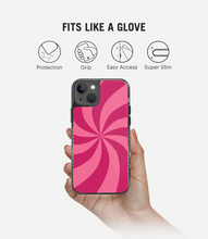 Load image into Gallery viewer, Red Swirl Y2K Stride 2.0 Phone Case