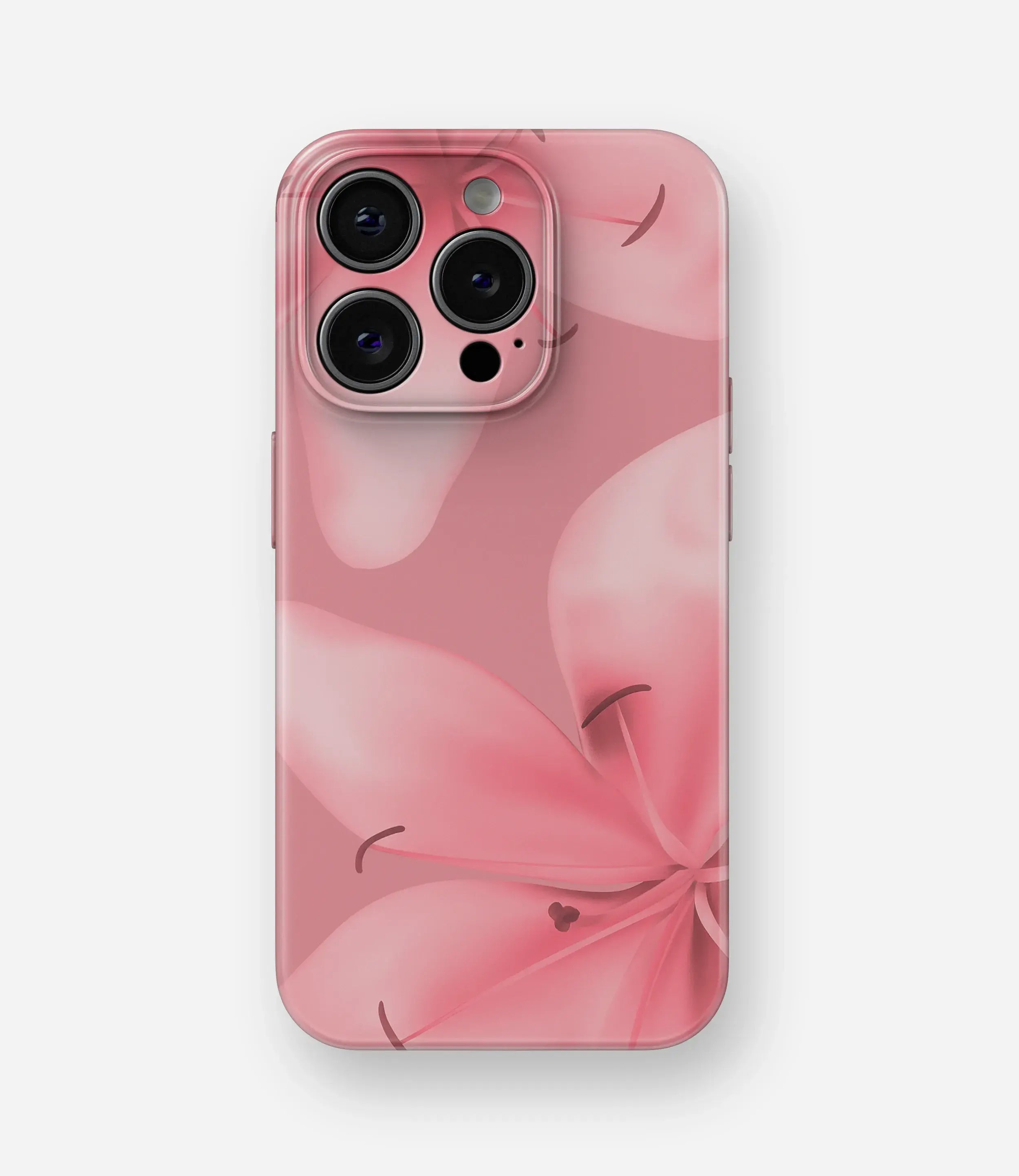 Soft Petal Glow Glossy Hard Case