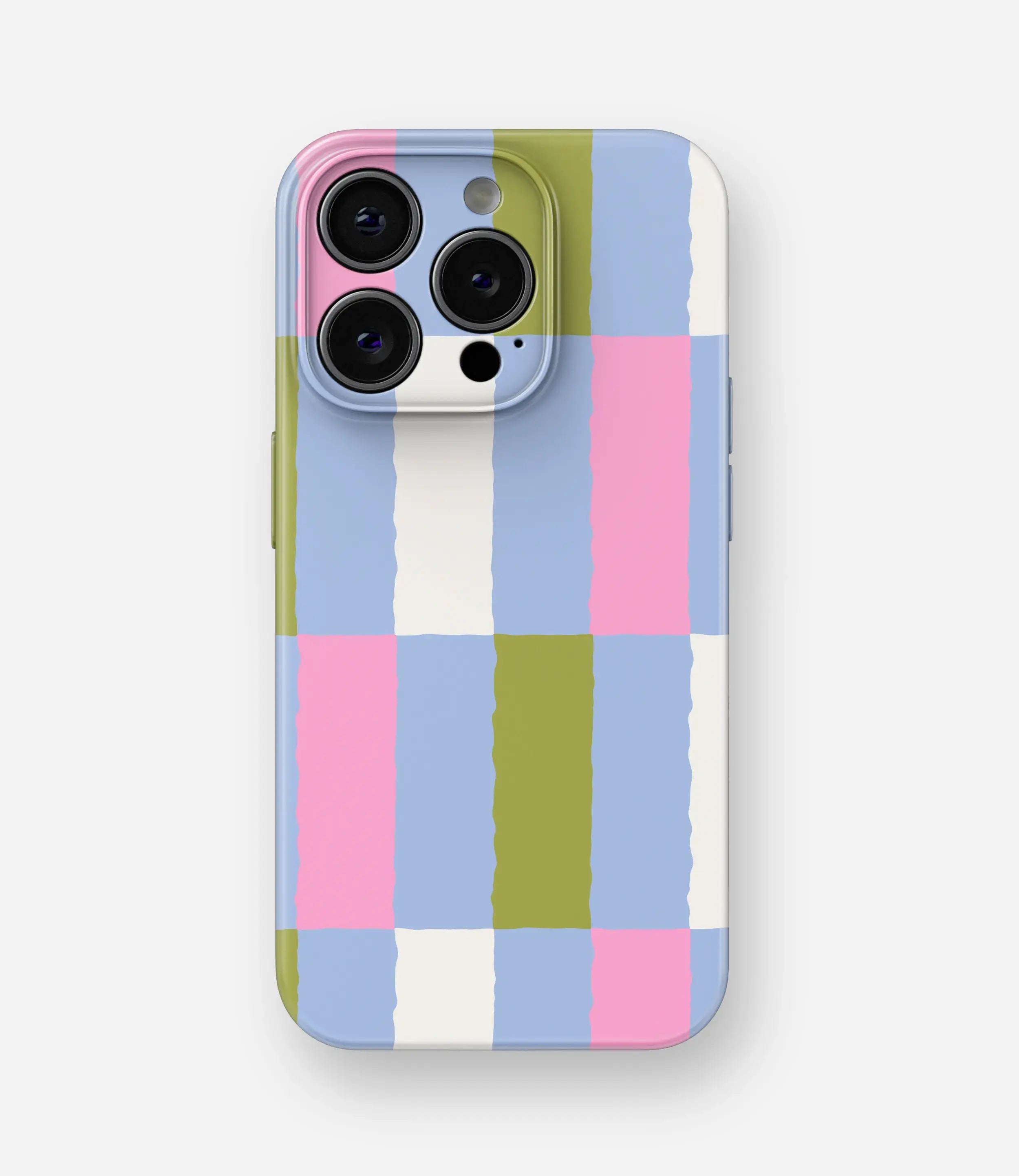 Soft Pop Checkers Glossy Hard Case