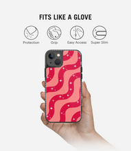 Load image into Gallery viewer, Red/Pink Retro Swirl Y2K Stride 2.0 Phone Case