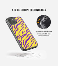 Load image into Gallery viewer, Zebra Purple/Yellow Y2K Stride 2.0 Phone Case