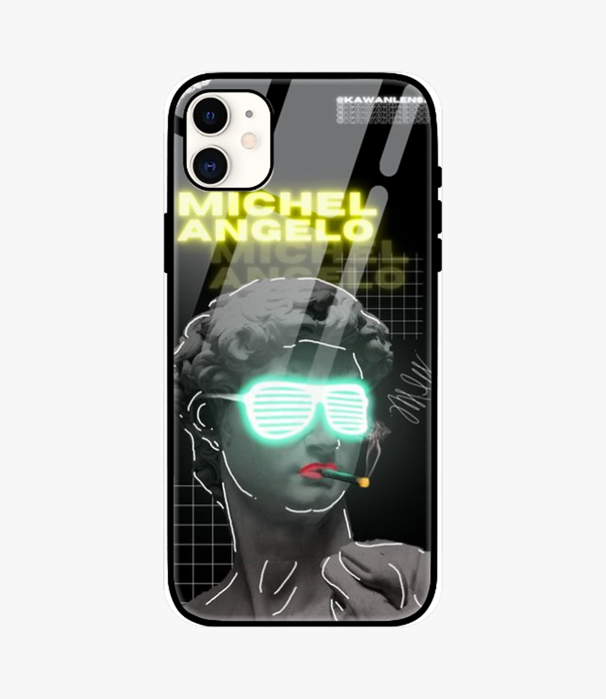 Michel Angelo Glass Case for iPhone 11