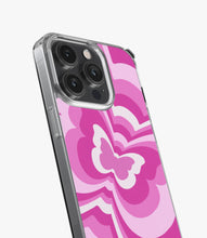 Load image into Gallery viewer, Y2K Pink Butterfly Silicone Case