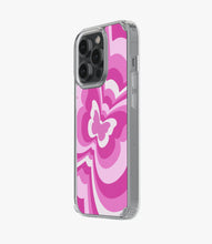 Load image into Gallery viewer, Y2K Pink Butterfly Silicone Case