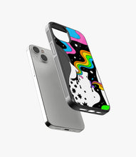 Load image into Gallery viewer, Psychedelic Waves Glass Case