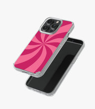 Load image into Gallery viewer, Y2k Red Swirl Silicone Case