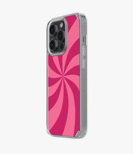 Load image into Gallery viewer, Y2k Red Swirl Silicone Case